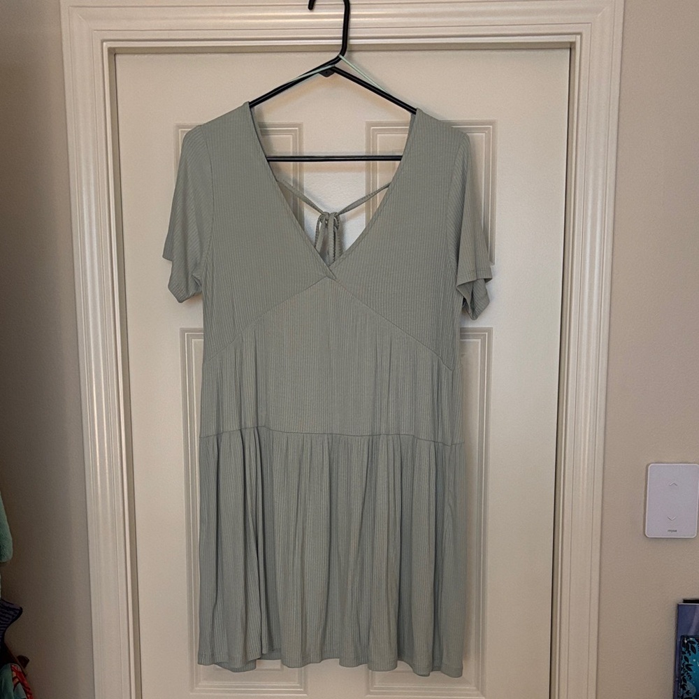 Sage Green Women's Dress | M